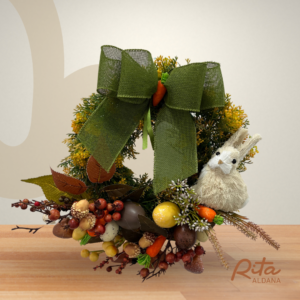 Guirlanda P - Coelho frutas