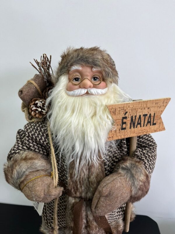 PAPAI NOEL ROUPA DE PELOS MARRONS - Image 2