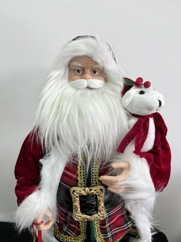 PAPAI NOEL ROUPA VERMELHA COM XADREZ - Image 2