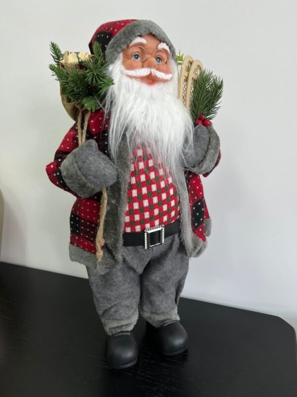 PAPAI NOEL POÁ VERMELHO E BRANCO