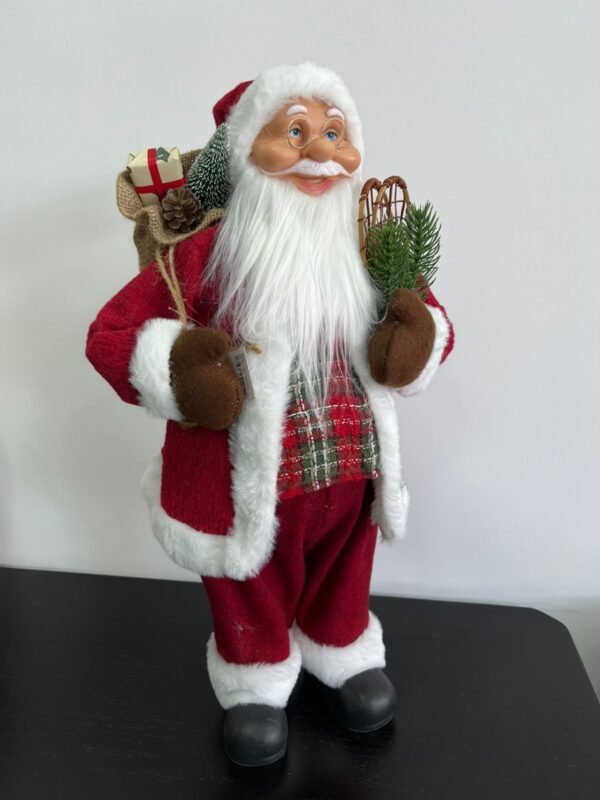 PAPAI NOEL VERMELHO, VERDE E BRANCO