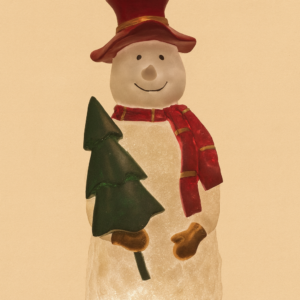 Luminária Boneco de Neve 52cm