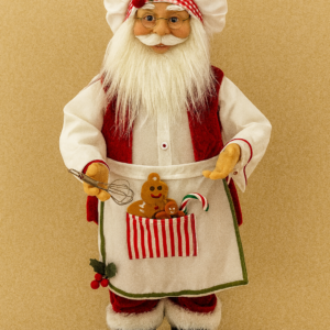 PAPAI NOEL ROUPA DE CHEFE 62cm