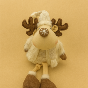 RENA BRANCO E BEGE 35cm