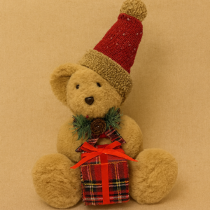 Ursinho de Natal Pelúcia 26cm