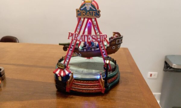 Cenário Barco Pirata com Luzes