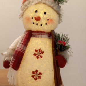 Pelúcia boneco de neve Natal