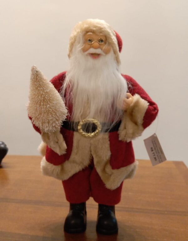 Mini Papai Noel com Árvore
