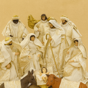 PRESÉPIO COM 11PÇS 40Cm