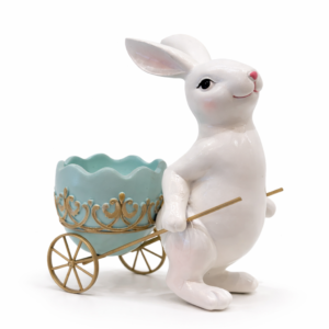 Coelho com Carriola 22cm