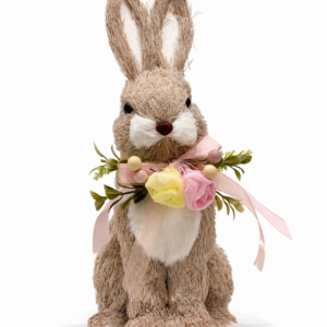 Coelho Rustico com Laço 32cm