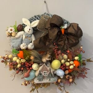 Guirlanda Decorativa de Páscoa 45cm