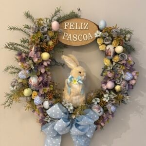 Guirlanda Decorativa Páscoa 60cm