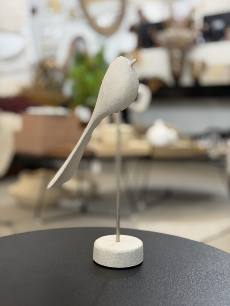 ESCULTURA PÁSSARO 25CM