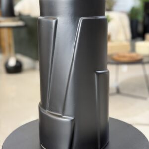 VASO 2 CAMADAS PRETO 37,5CM