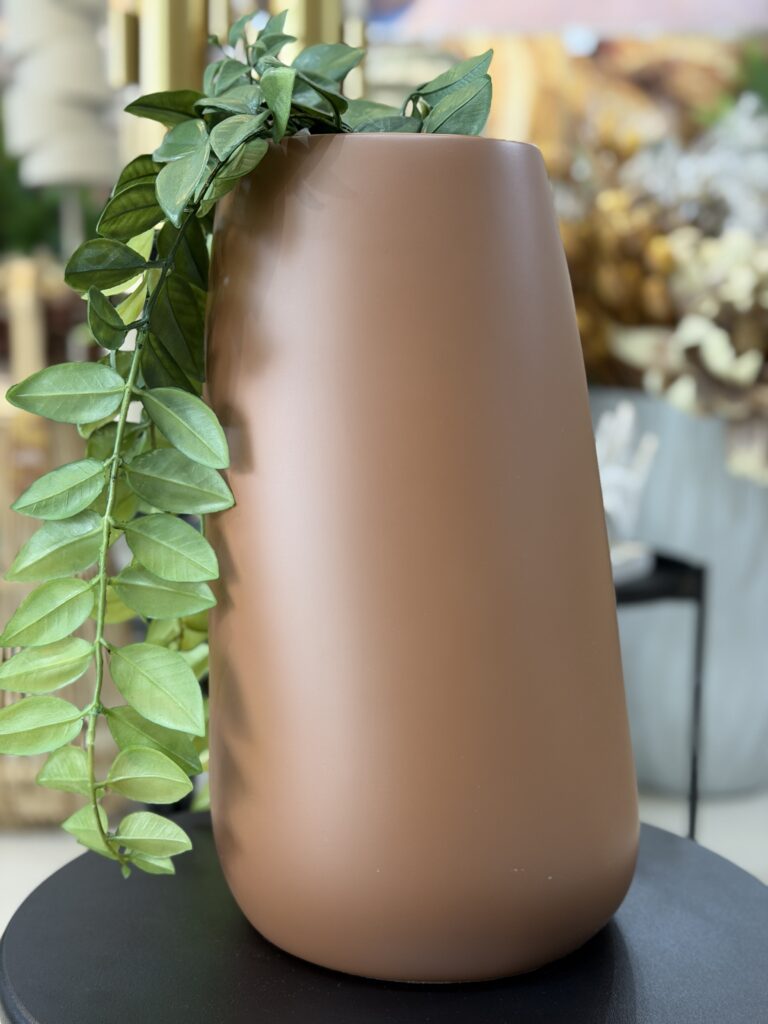 VASO OVALADO TERRACOTA 38CM