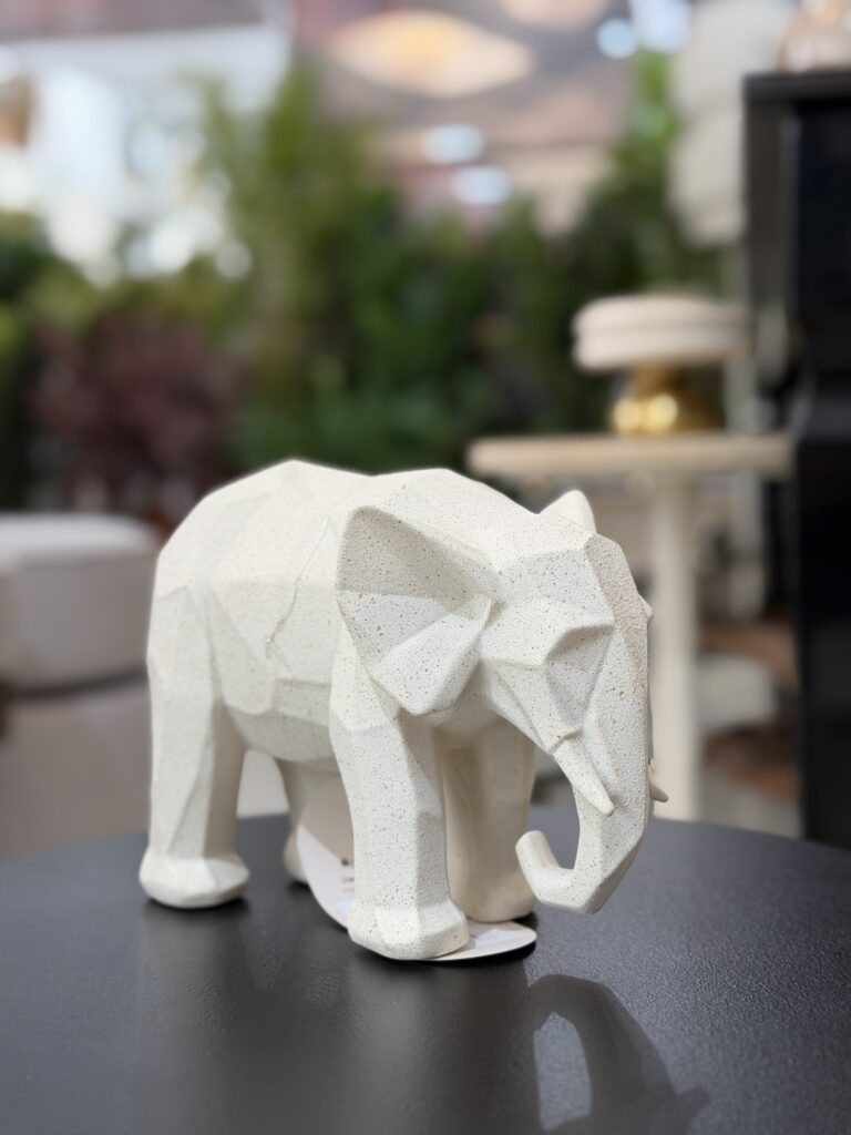 ESCULTURA ELEFANTE POLIRESINA 16CM