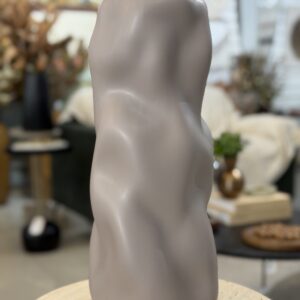 VASO MINIMALISTA CINZA 41CM