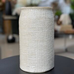VASO DECORATIVO RELEVO 23CM