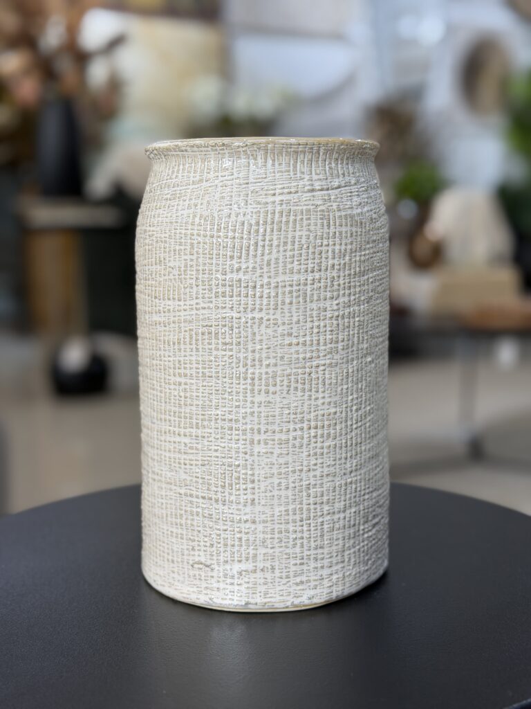 VASO DECORATIVO RELEVO 23CM