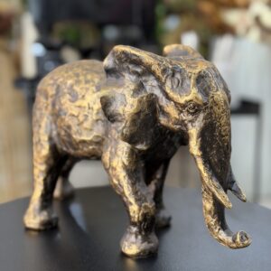 ESCULTURA ELEFANTE POLIRESINA 20CM