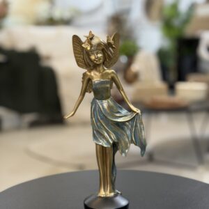 ESCULTURA FADA DECORATIVA 25CM