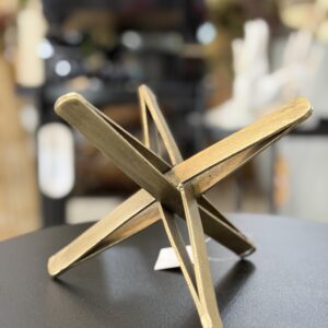 ESCULTURA METAL GEOMÉTRICA 12,5CM