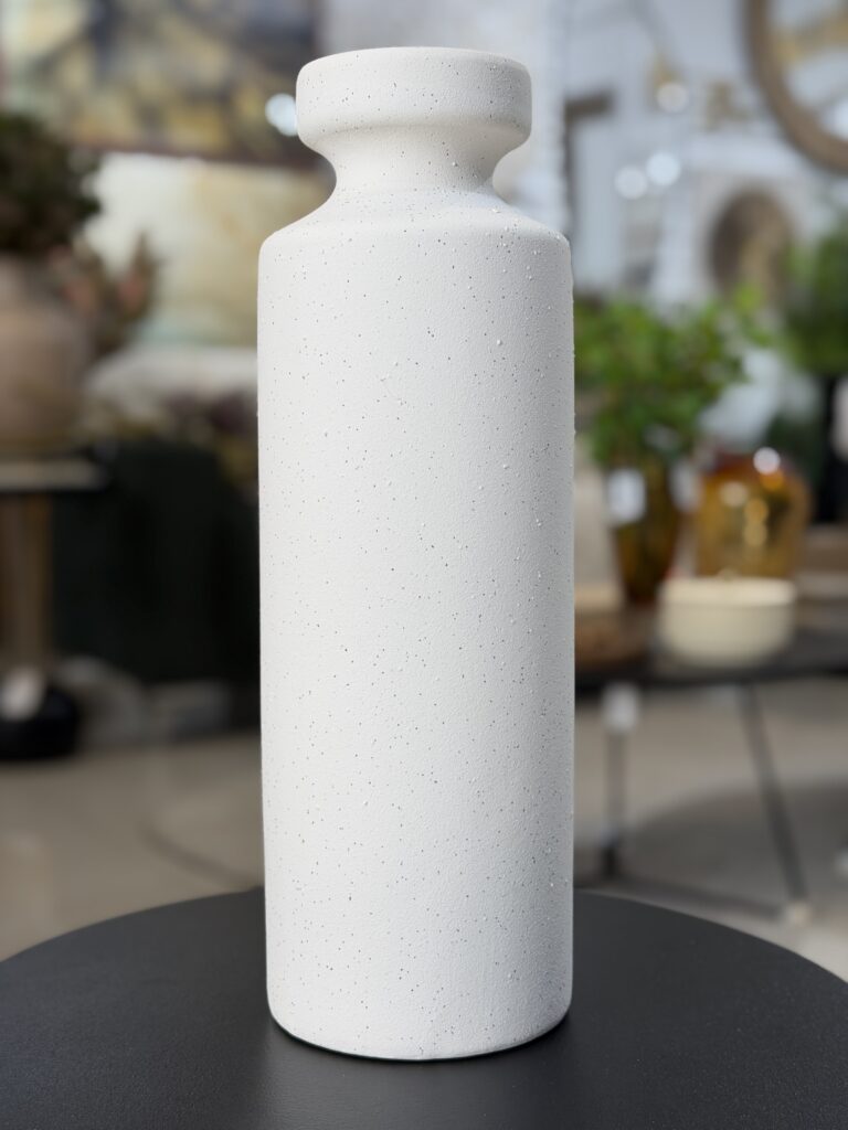 VASO CERÂMICA BRANCO 38CM