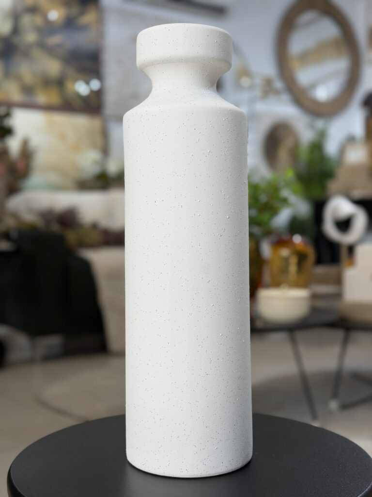 VASO CERÂMICA BRANCO 46CM