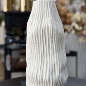 VASO CERÂMICA CREME G 30CM