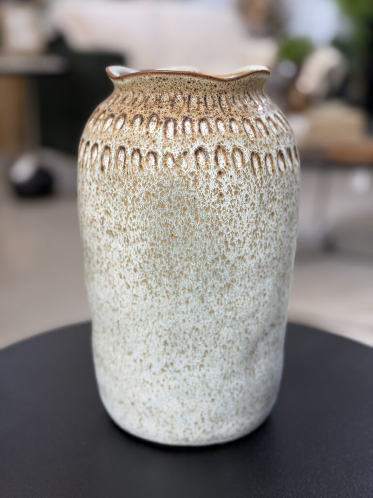 VASO DE CERÂMICA RÚSTICO P 24CM