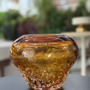 VASO ÂMBAR DECORATIVO 16CM