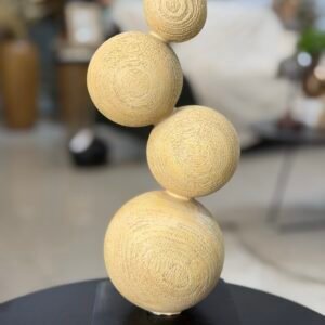 ESCULTURA DE ESFERAS 32cm