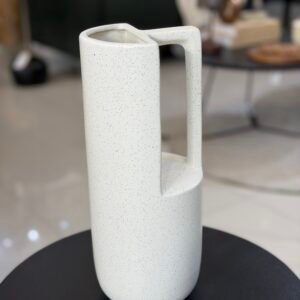 VASO CERÂMICA BRANCO G 32CM