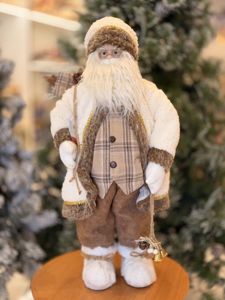PAPAI NOEL 60CM BEGE