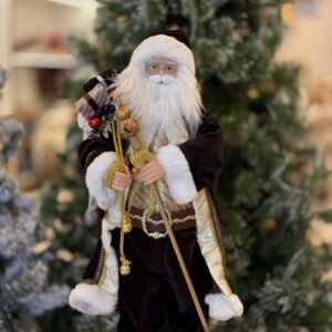 PAPAI NOEL 60CM MARROM