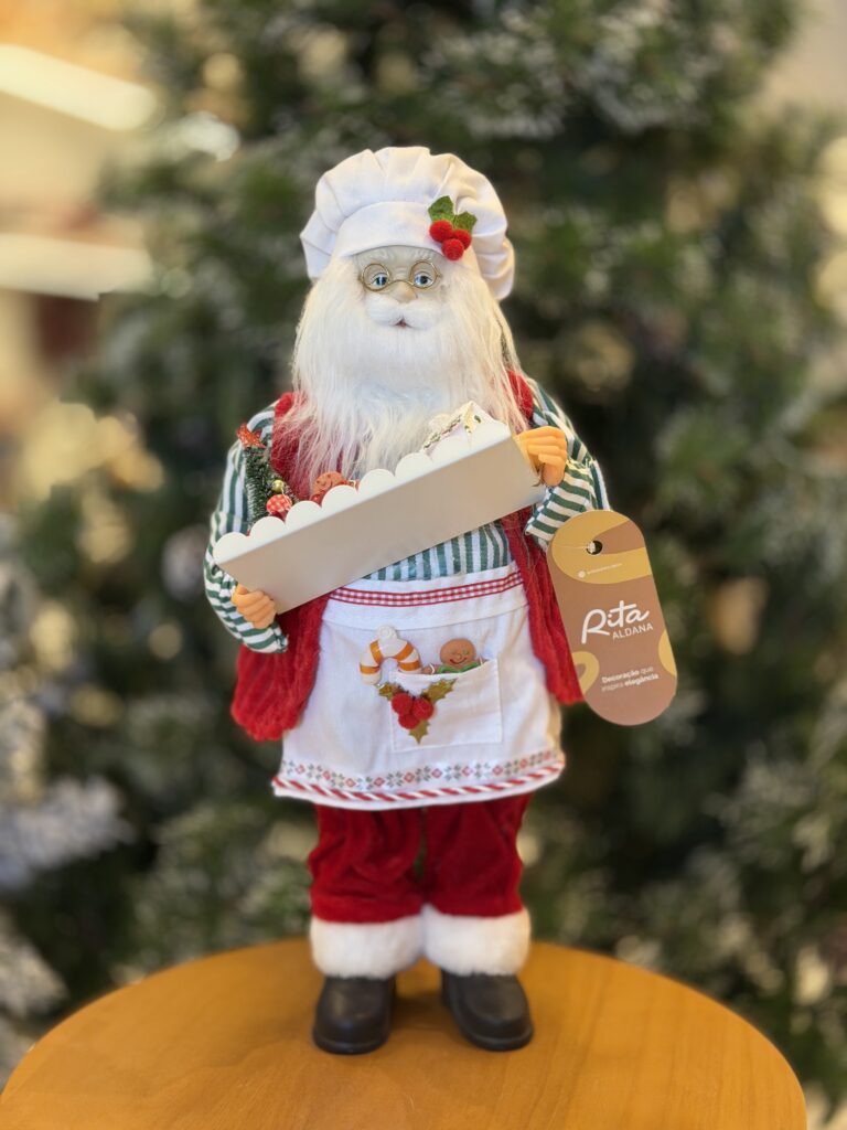 PAPAI NOEL 45CM CONFEITEIRO