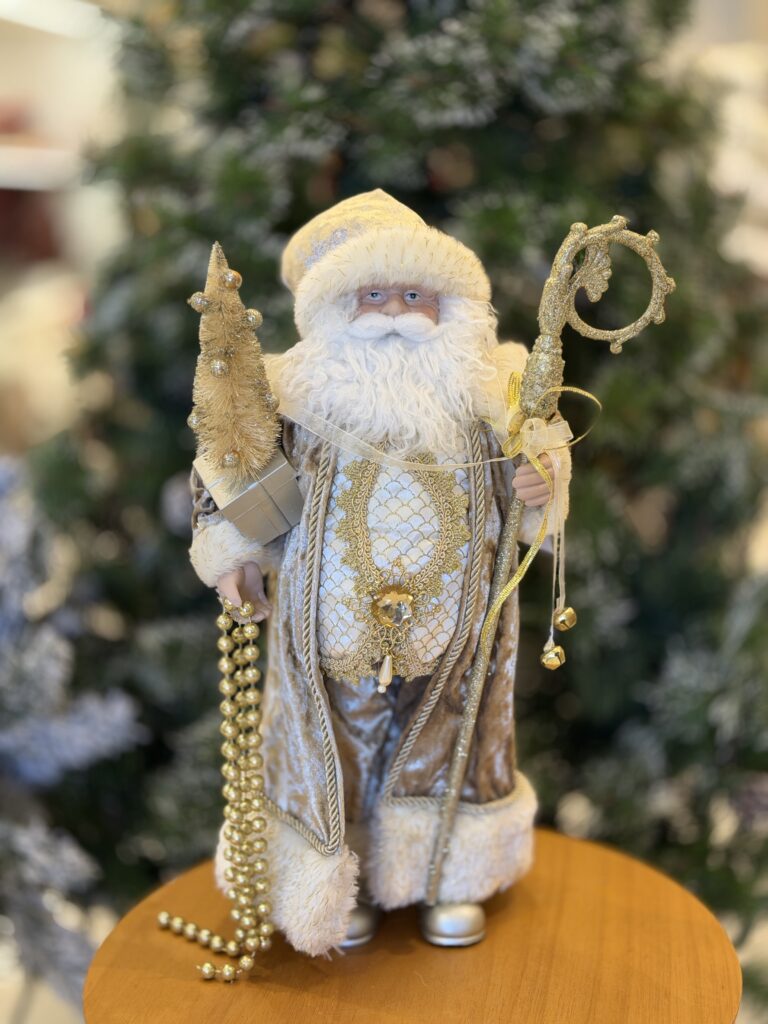 PAPAI NOEL 45CM DOURADO