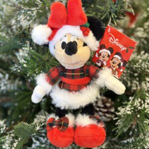 MINNIE XADREZ NATALINA 15CM