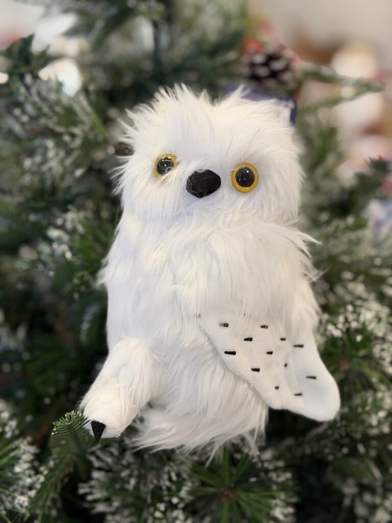 CORUJA EDWIGES 18CM HARRY POTTER