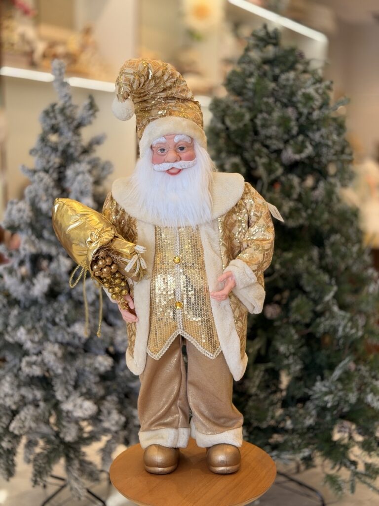 PAPAI NOEL 91CM DOURADO