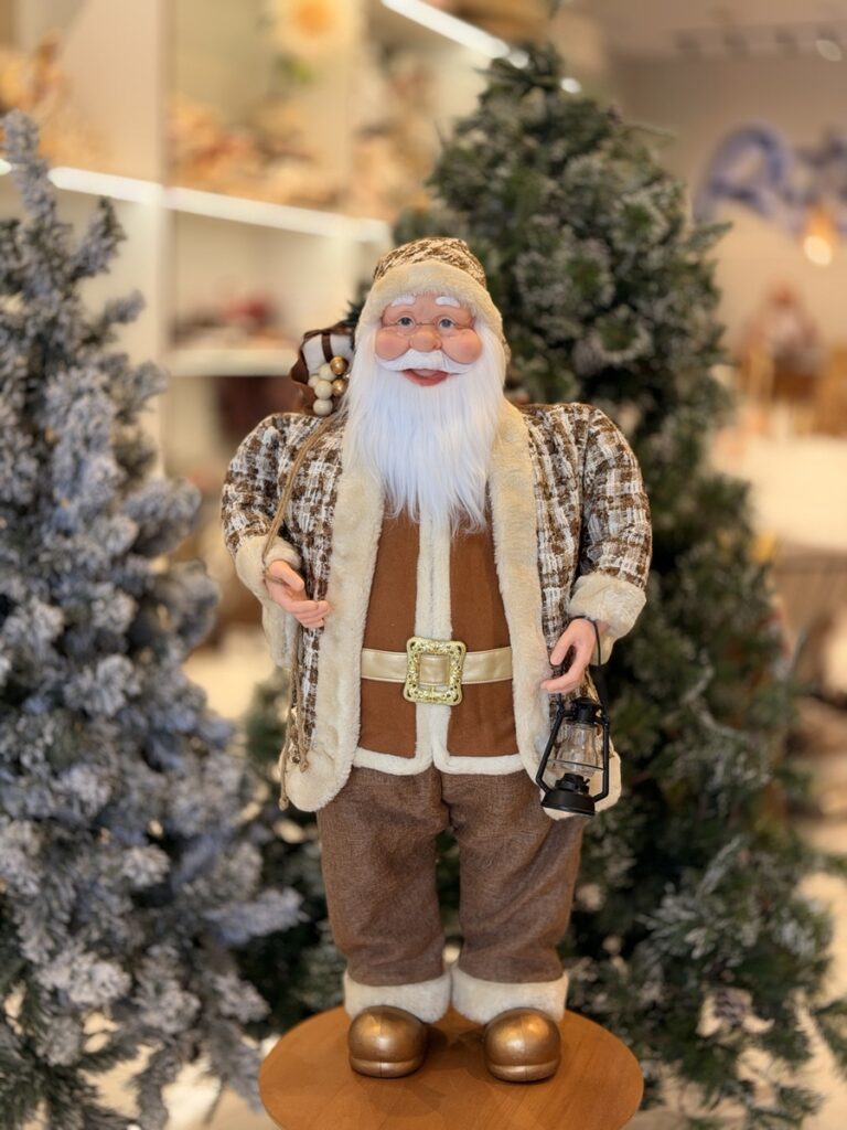 PAPAI NOEL 80CM MARROM