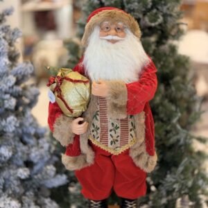 PAPAI NOEL 80CM VERMELHO