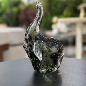 ELEFANTE VIDRO DECORATIVO 19CM