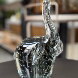 ELEFANTE VIDRO DECORATIVO 18CM